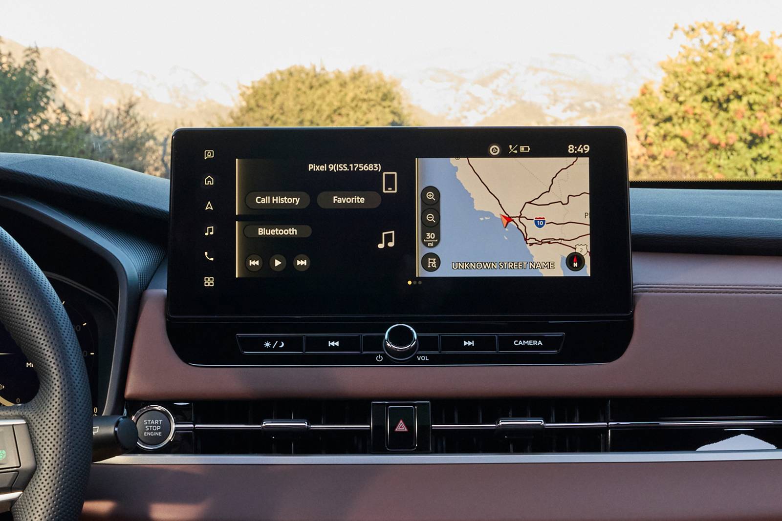 2025 Mitsubishi Outlander PHEV front safety CC