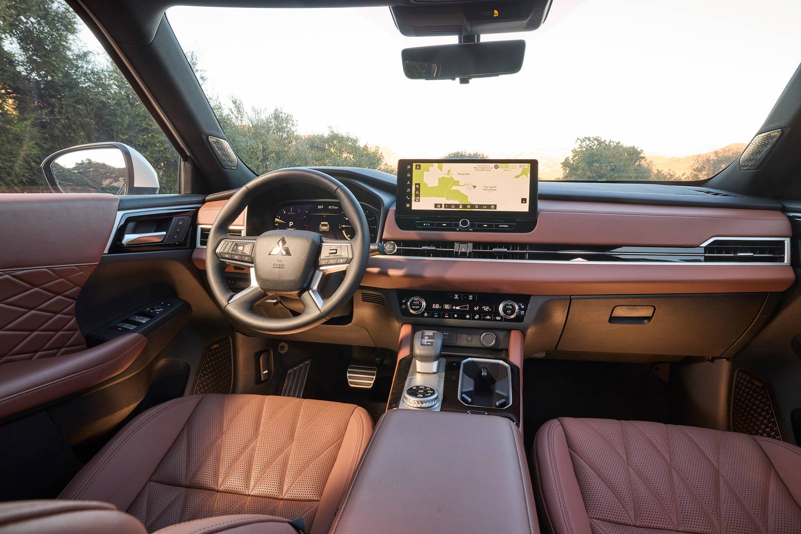 2025 Mitsubishi Outlander PHEV front safety D