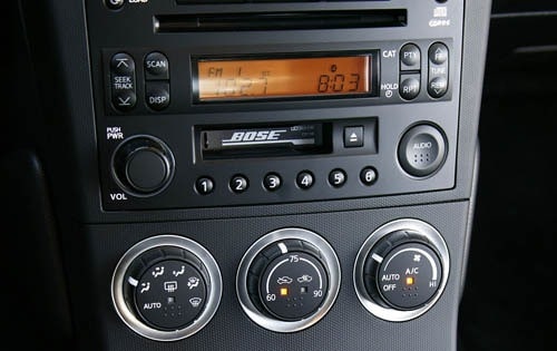 2005 Nissan 350Z interior CC