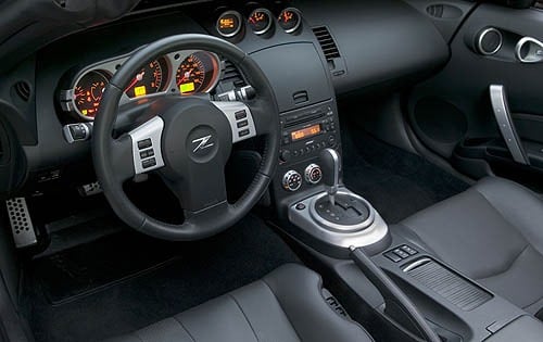 2006 Nissan 350Z interior DETAIL