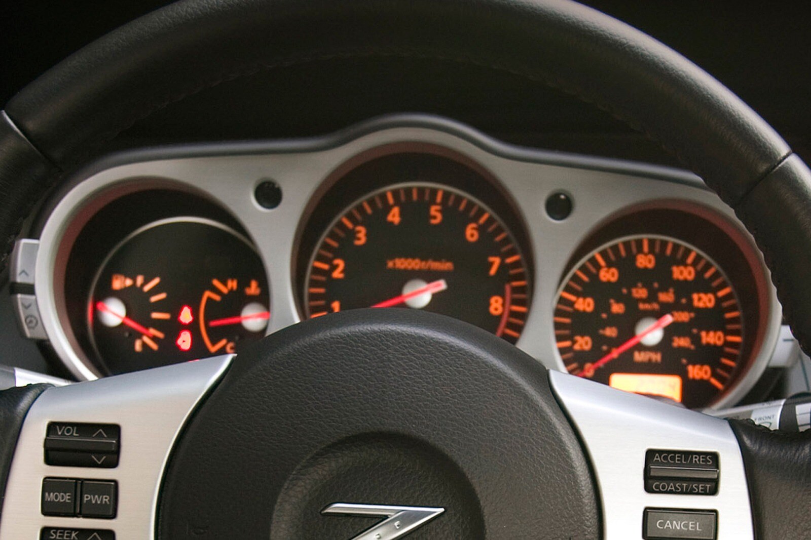 2007 Nissan 350z interior G