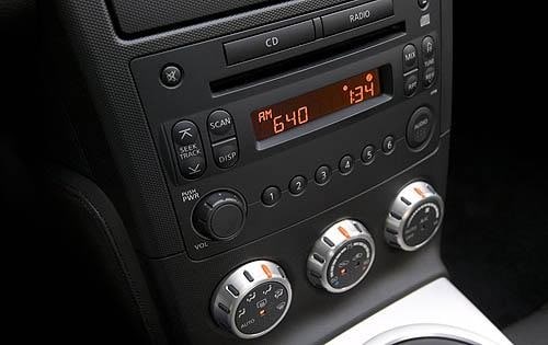 2008 Nissan 350Z interior CC