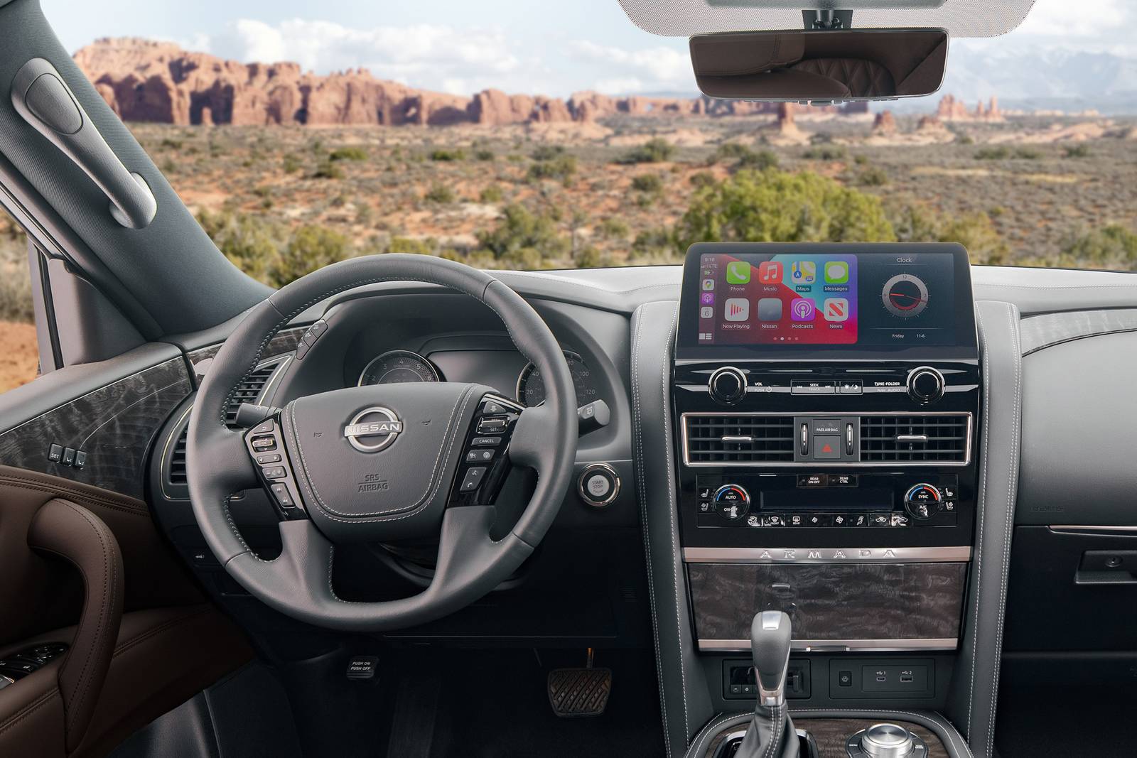 2024 Nissan Armada interior SWD