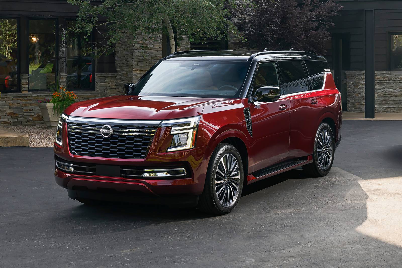 2025 Nissan Armada Platinum Reserve 4dr SUV Exterior Shown