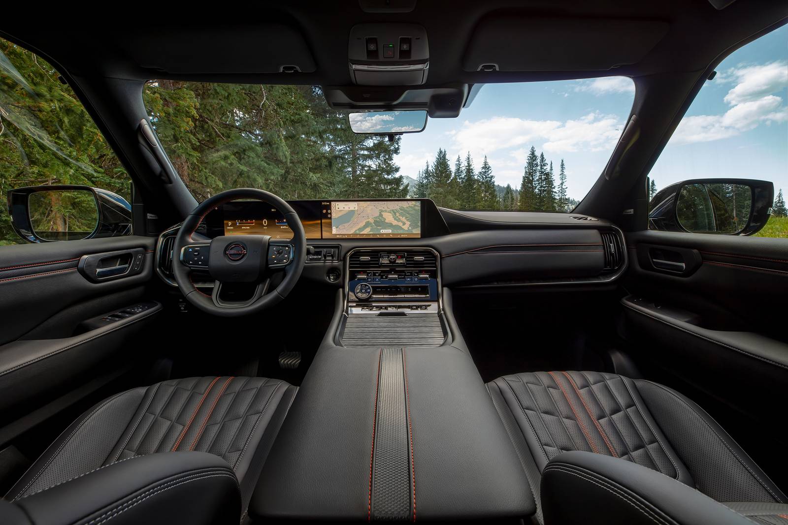 2025 Nissan Armada interior D