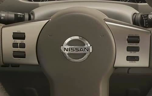 2011 Nissan Frontier front safety DETAIL