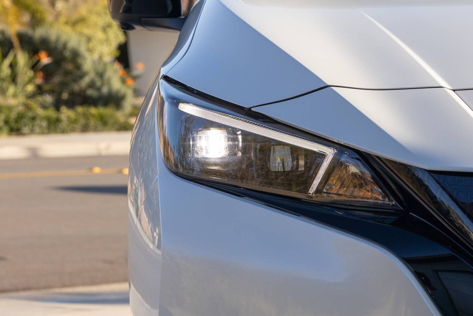 2023 Nissan LEAF front safety EDETAIL