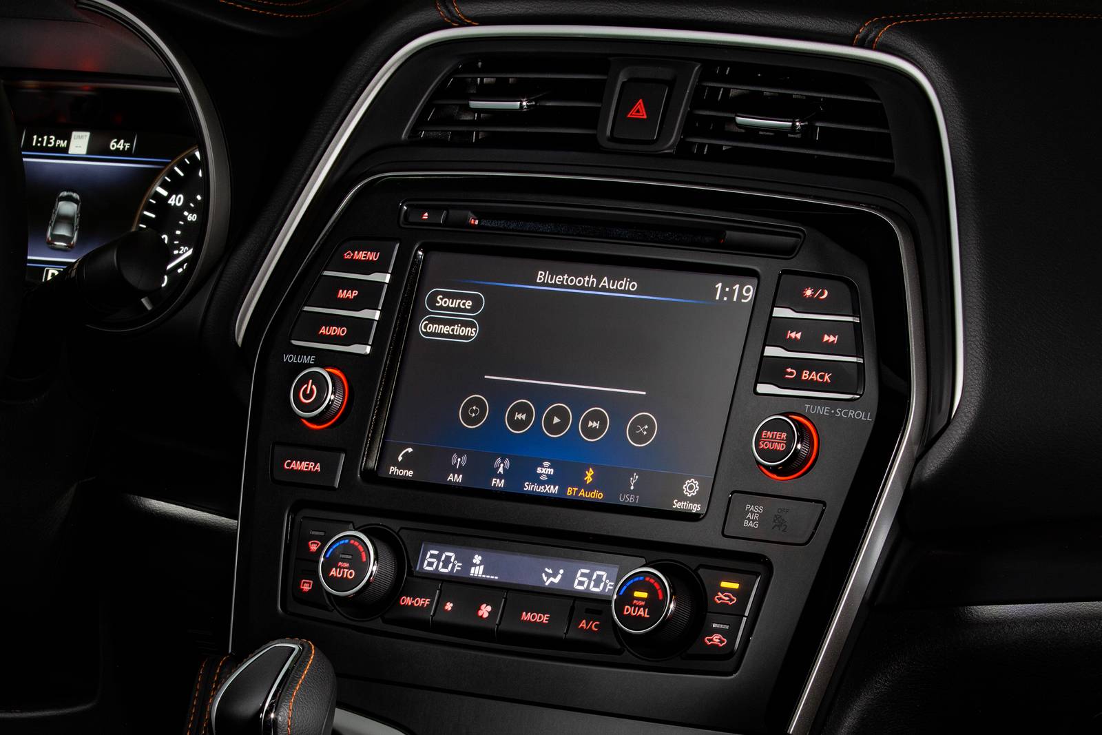 2020 Nissan Maxima interior CC