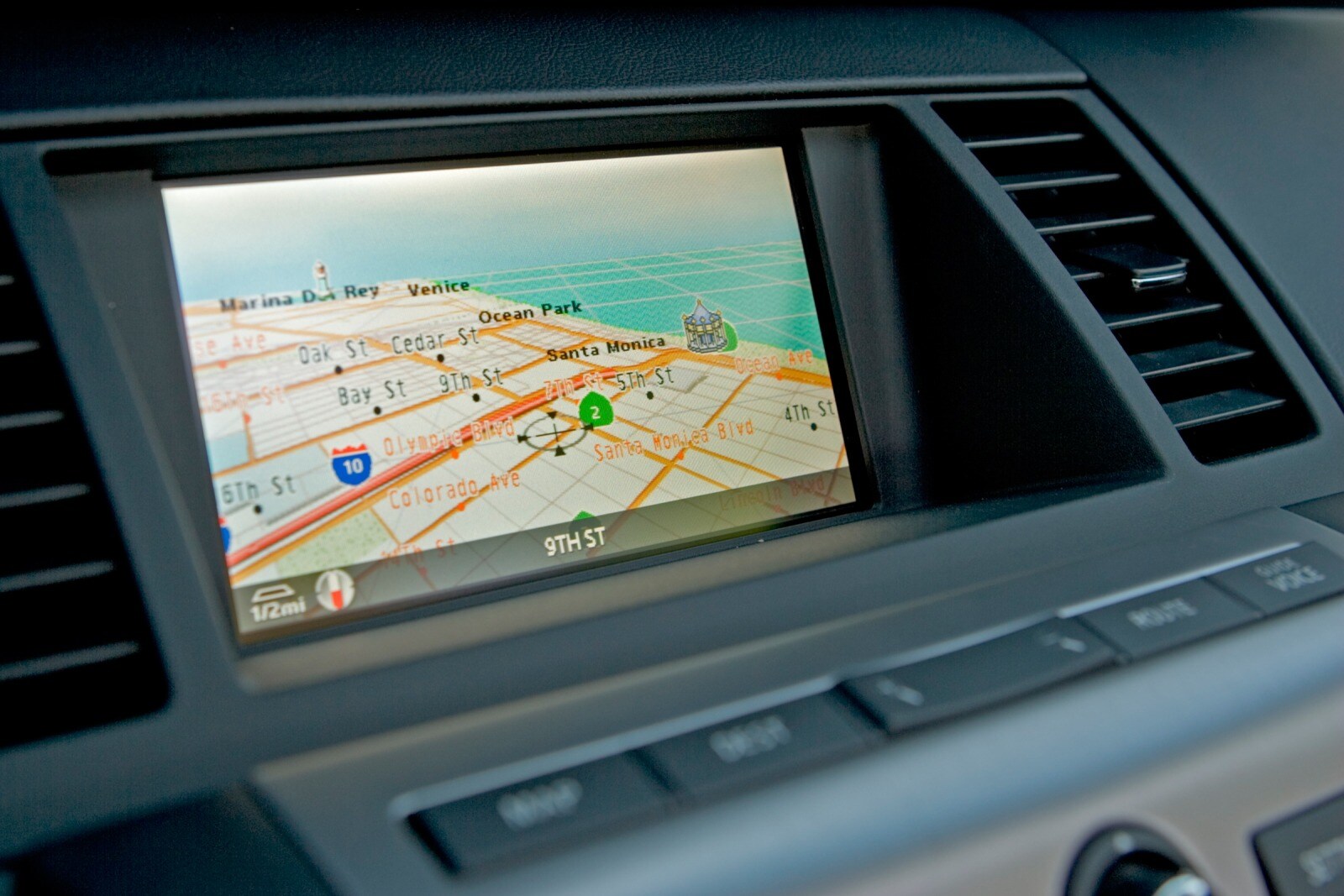 2007 Nissan Murano interior NAVSYS