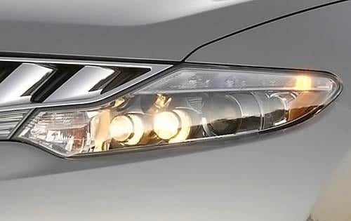 2010 Nissan Murano front safety DETAIL