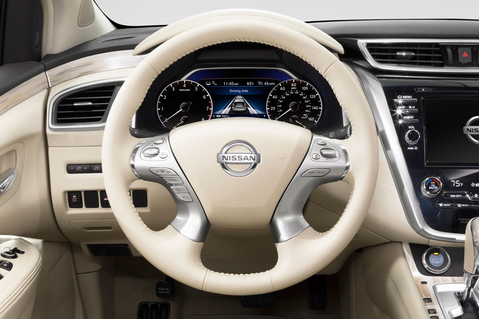2016 Nissan Murano interior SWD