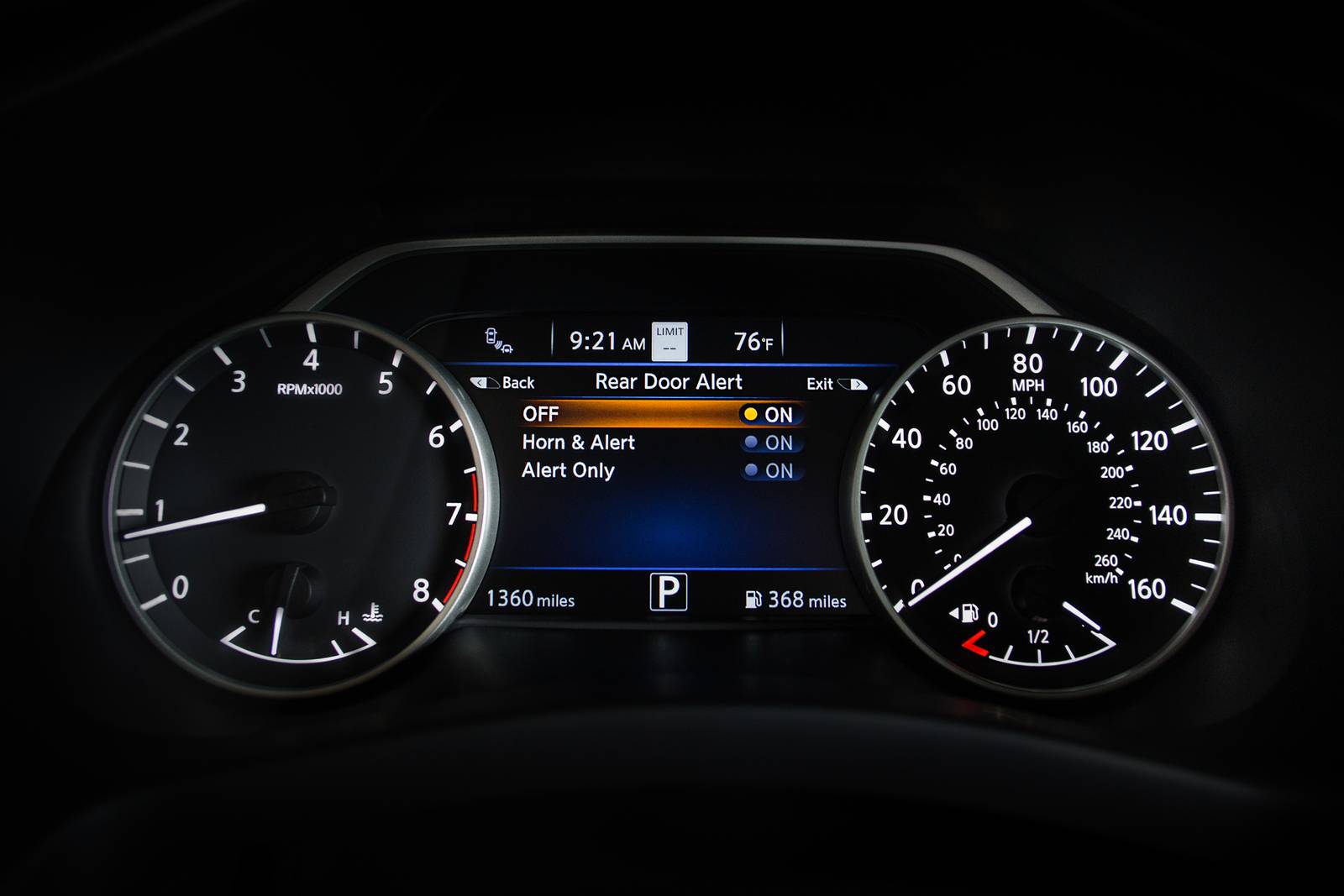 2020 Nissan Murano interior G