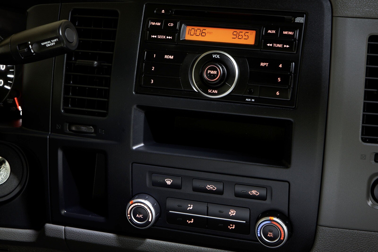 2012 Nissan NV interior CC