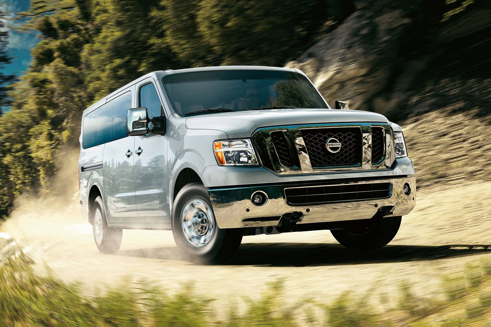 2021 Nissan NV Passenger 3500 SL Passenger Van Exterior Shown