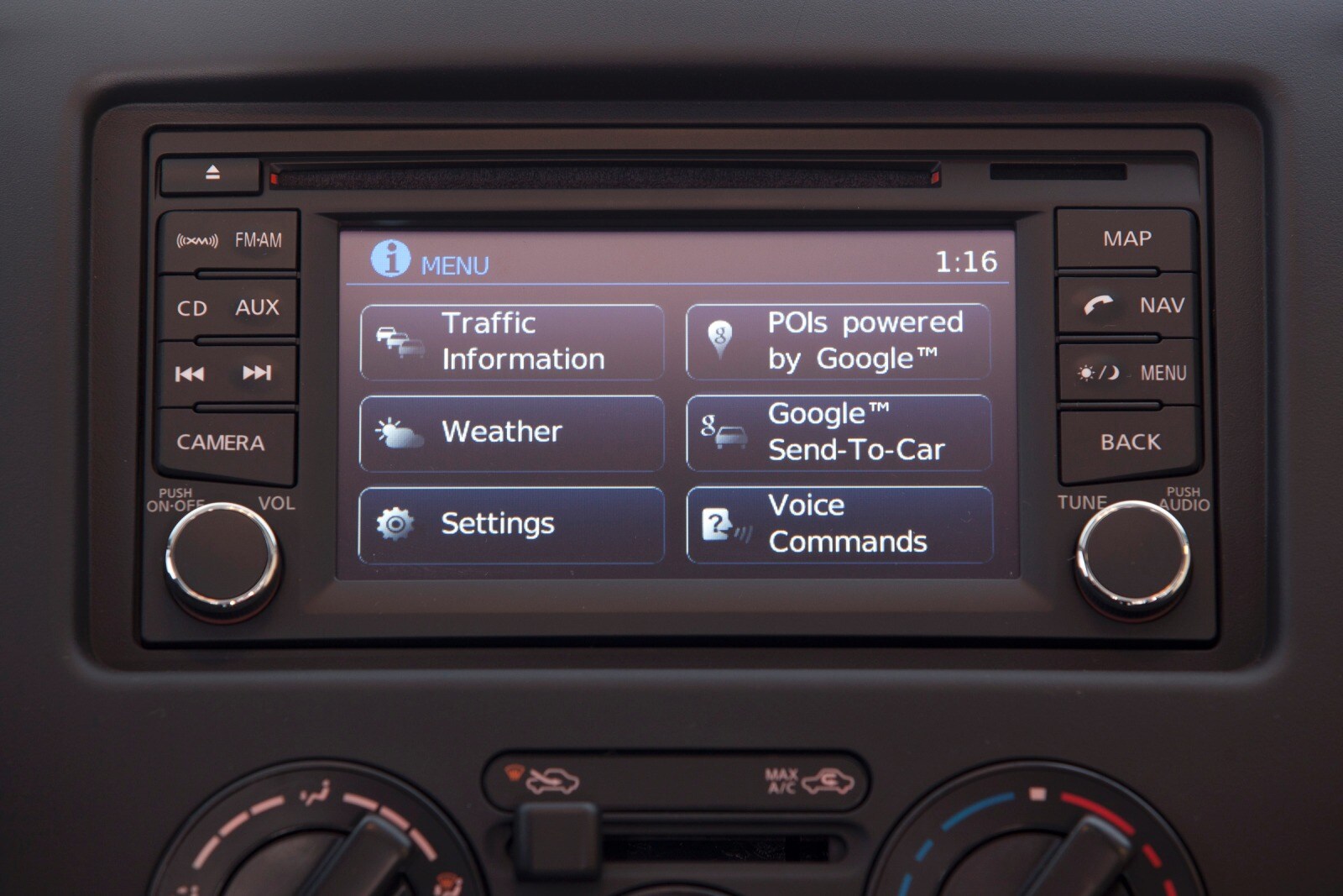 2016 Nissan NV front safety CC