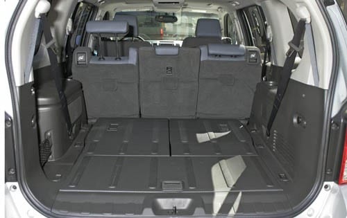 2007 Nissan Pathfinder interior CARGO