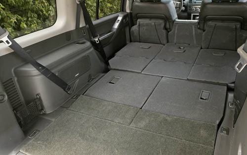 2007 Nissan Pathfinder interior CARGO