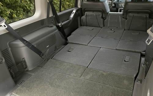2008 Nissan Pathfinder interior CARGO