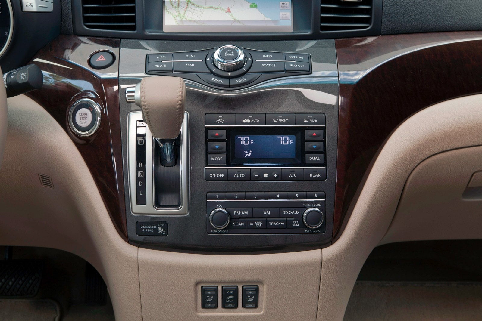 2012 Nissan Quest interior CC