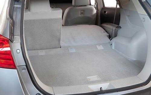 2011 Nissan Rogue interior CARGO