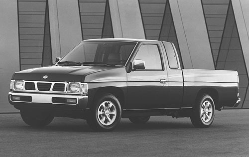 1996 Nissan King Cab 2 Dr XE Extended Cab SB Shown
