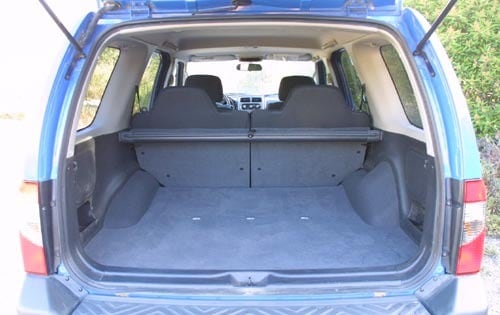 2002 Nissan Xterra interior CARGO