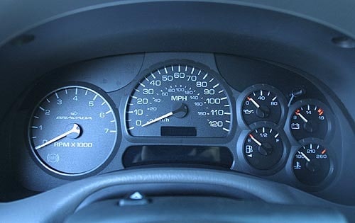2002 Oldsmobile Bravada interior G