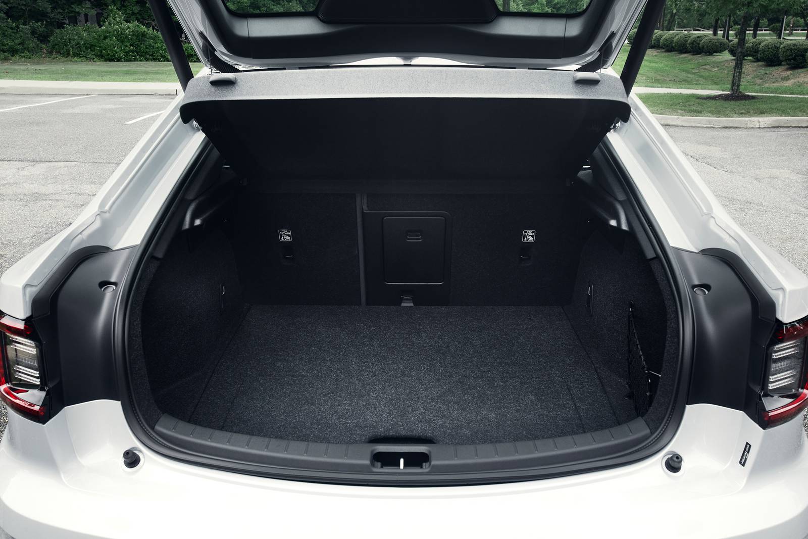 2021 Polestar 2 interior CARGO