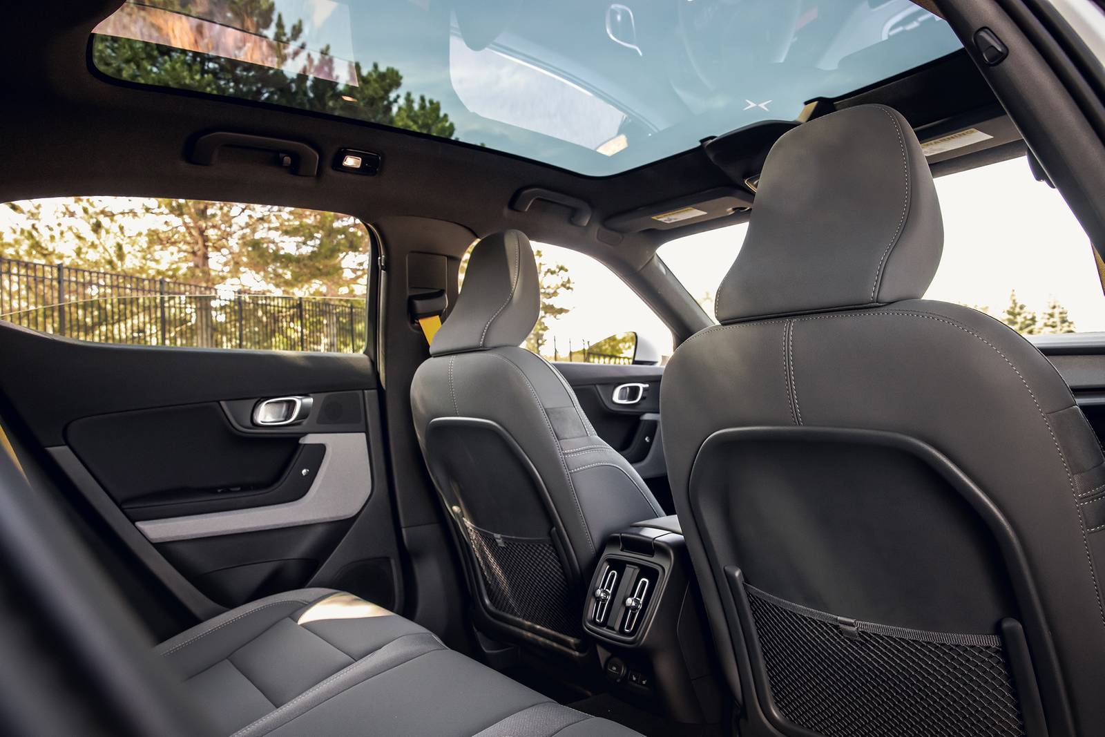 2021 Polestar 2 interior DETAIL