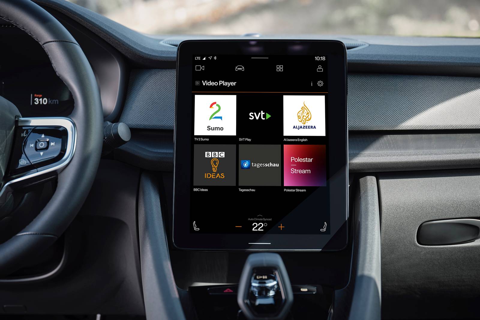 2022 Polestar 2 interior CC