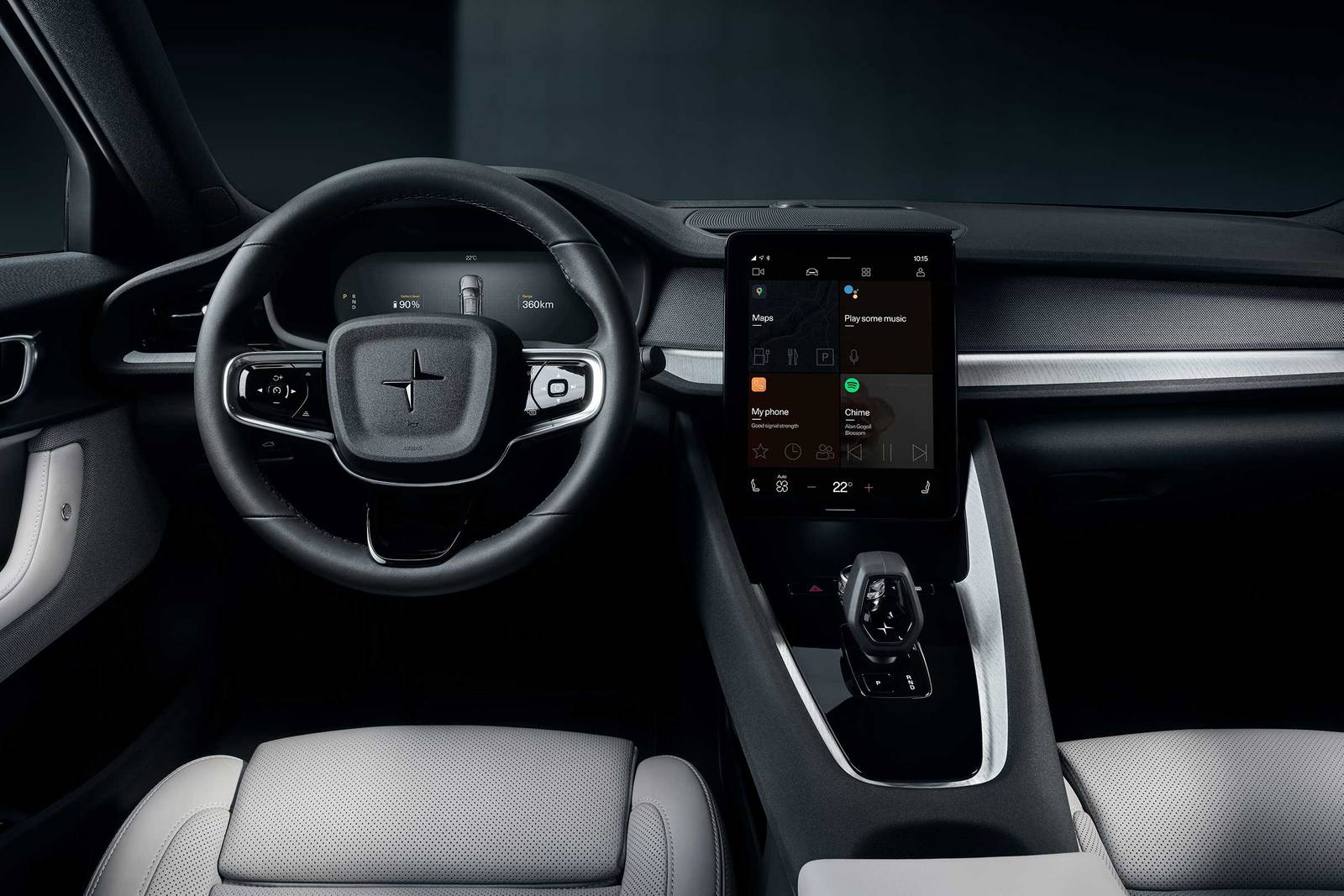 2023 Polestar 2 interior SWD