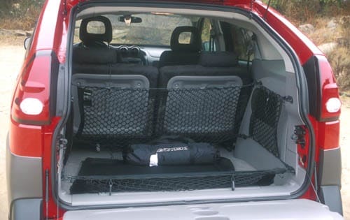 2001 Pontiac Aztek interior CARGO