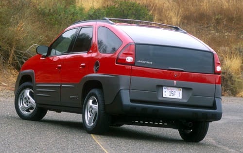 2001 Pontiac Aztek interior CC