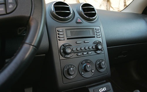 2005 Pontiac G6 interior CC