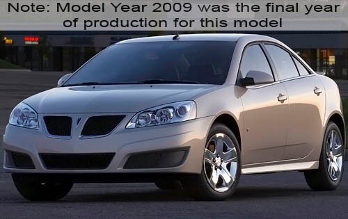 2009 Pontiac G6