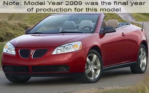 2009 Pontiac G6 — OEM photo 3
