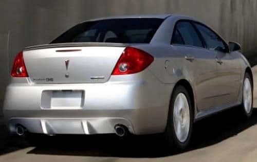 2009 Pontiac G6 exterior F