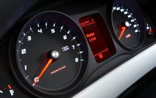 2008 Pontiac G8 interior G