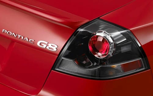 2008 Pontiac G8 exterior FBDG