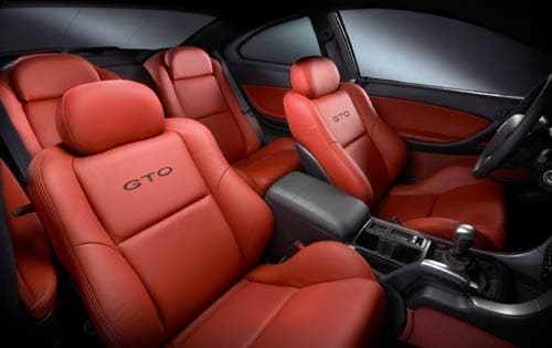 2004 Pontiac GTO interior I
