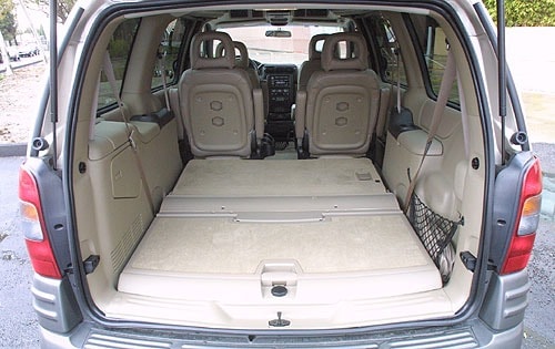 2004 Pontiac Montana interior CARGO