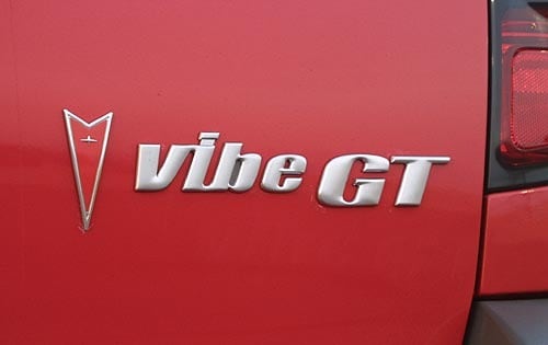 2003 Pontiac Vibe exterior FBDG