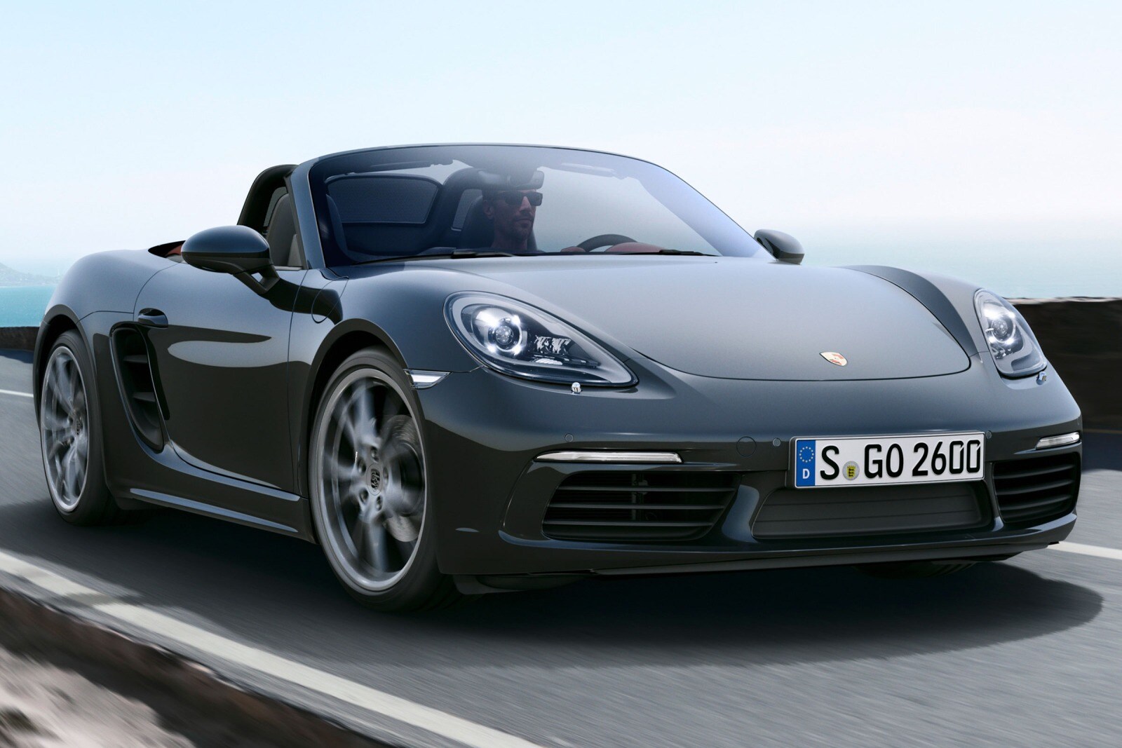2017 Porsche 718 Boxster Base Convertible Exterior