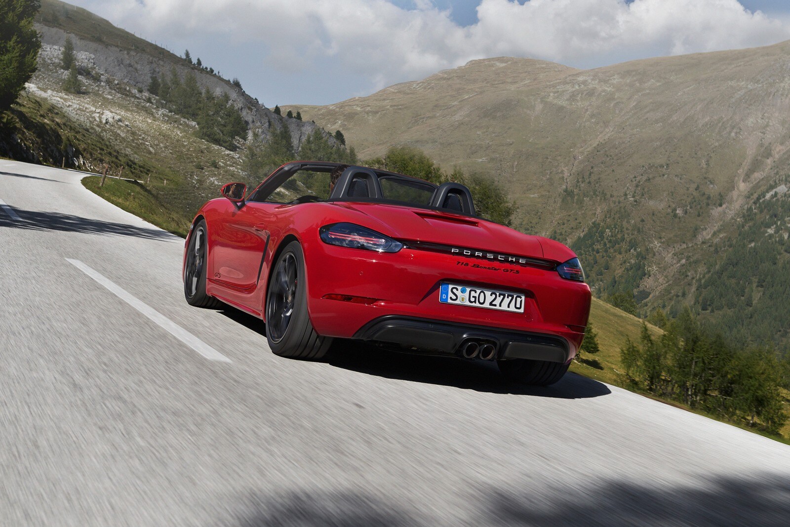 2018 Porsche 718 Boxster exterior F