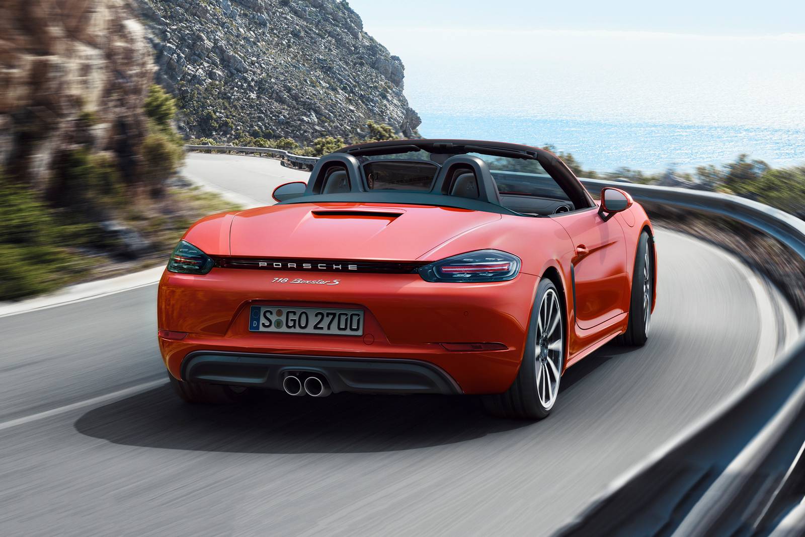 2019 Porsche 718 Boxster exterior F