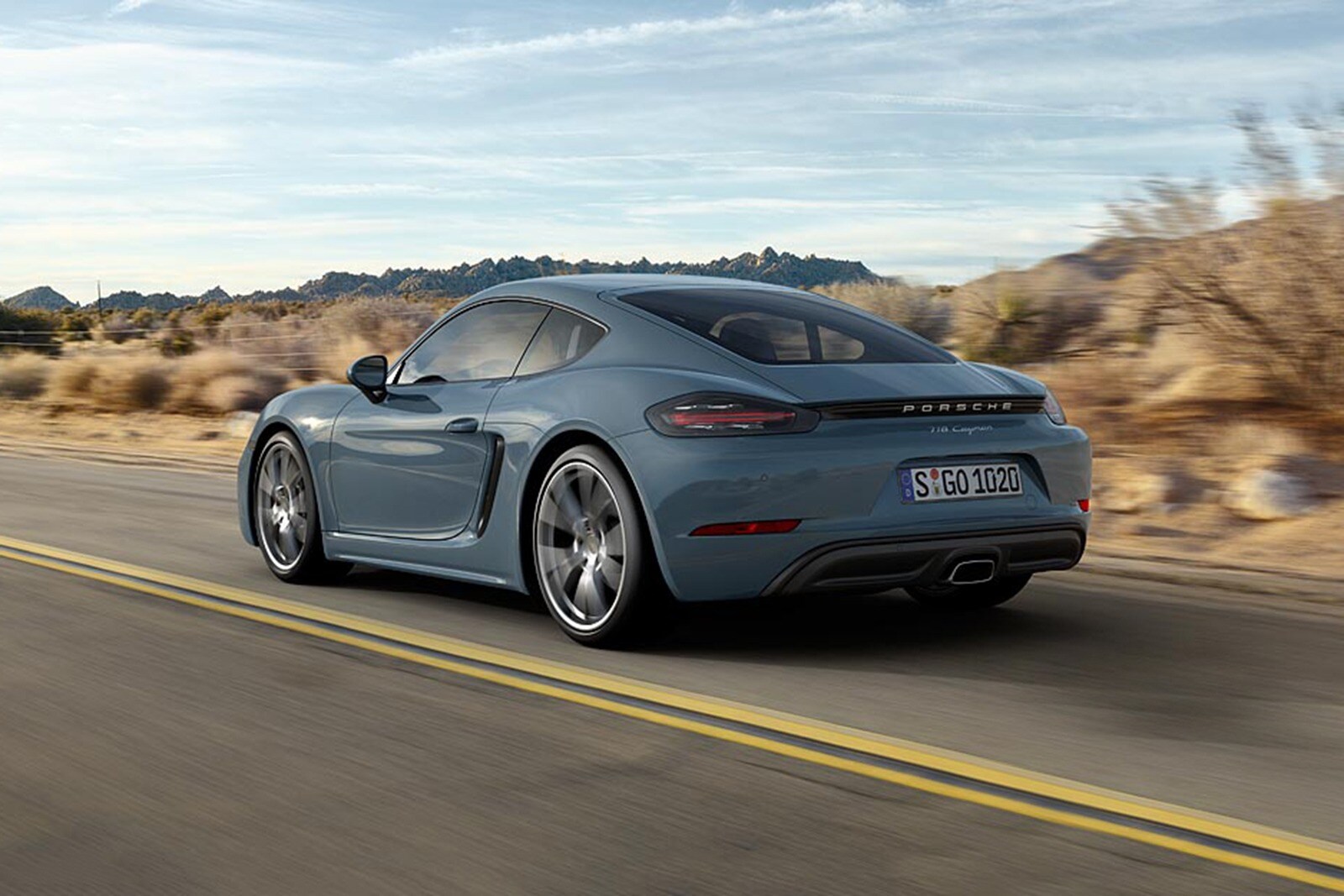2018 Porsche 718 Cayman Coupe Exterior