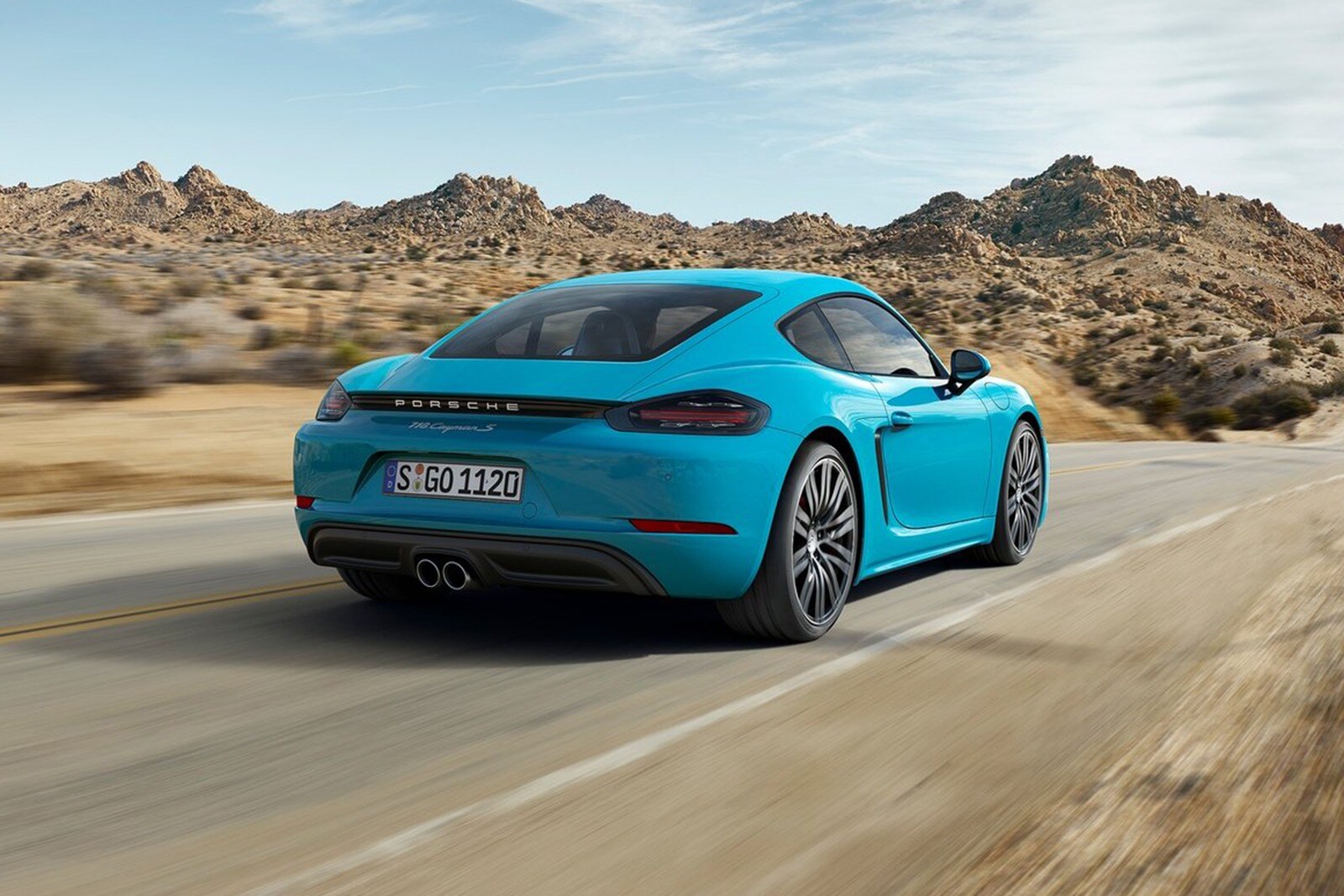 2018 Porsche 718 Cayman exterior FQ