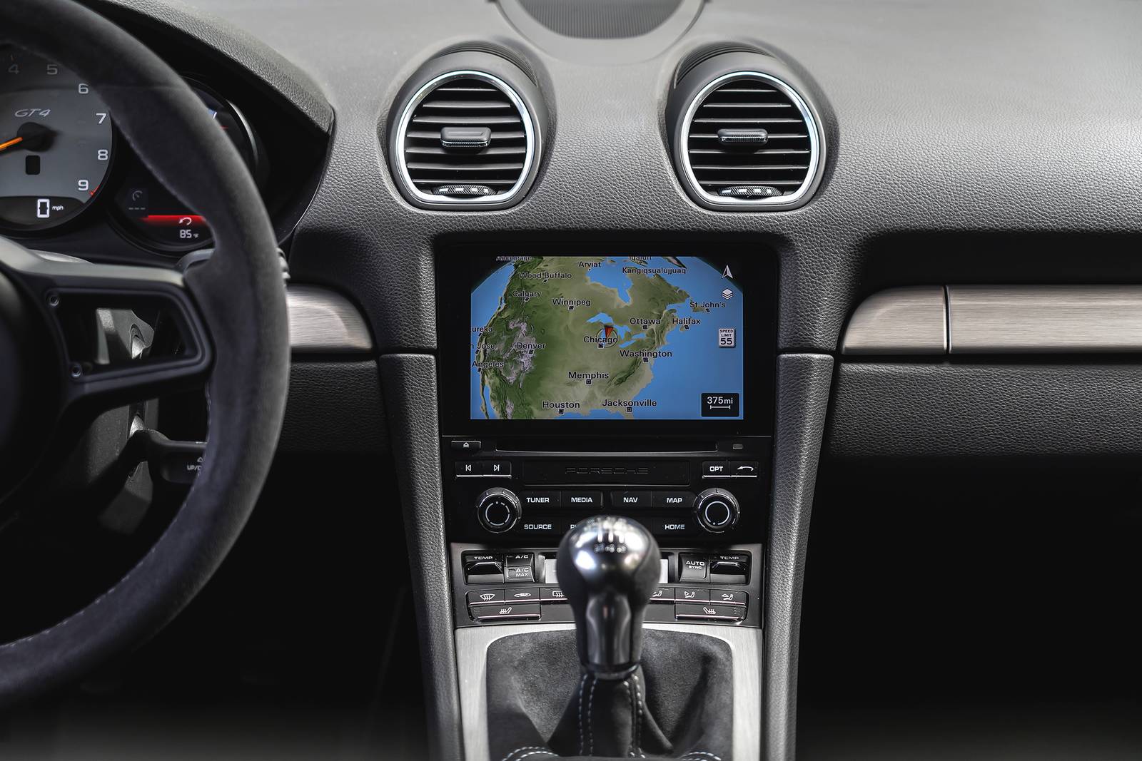 2023 Porsche 718 Cayman interior CC