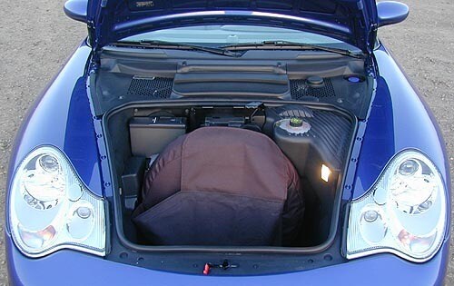 2002 Porsche 911 interior CARGO