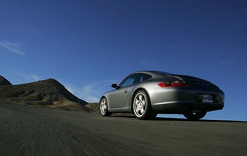 2005 Porsche 911 front safety A